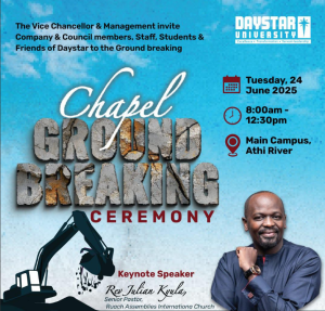 Chapel Ground Breaking Ceremony
